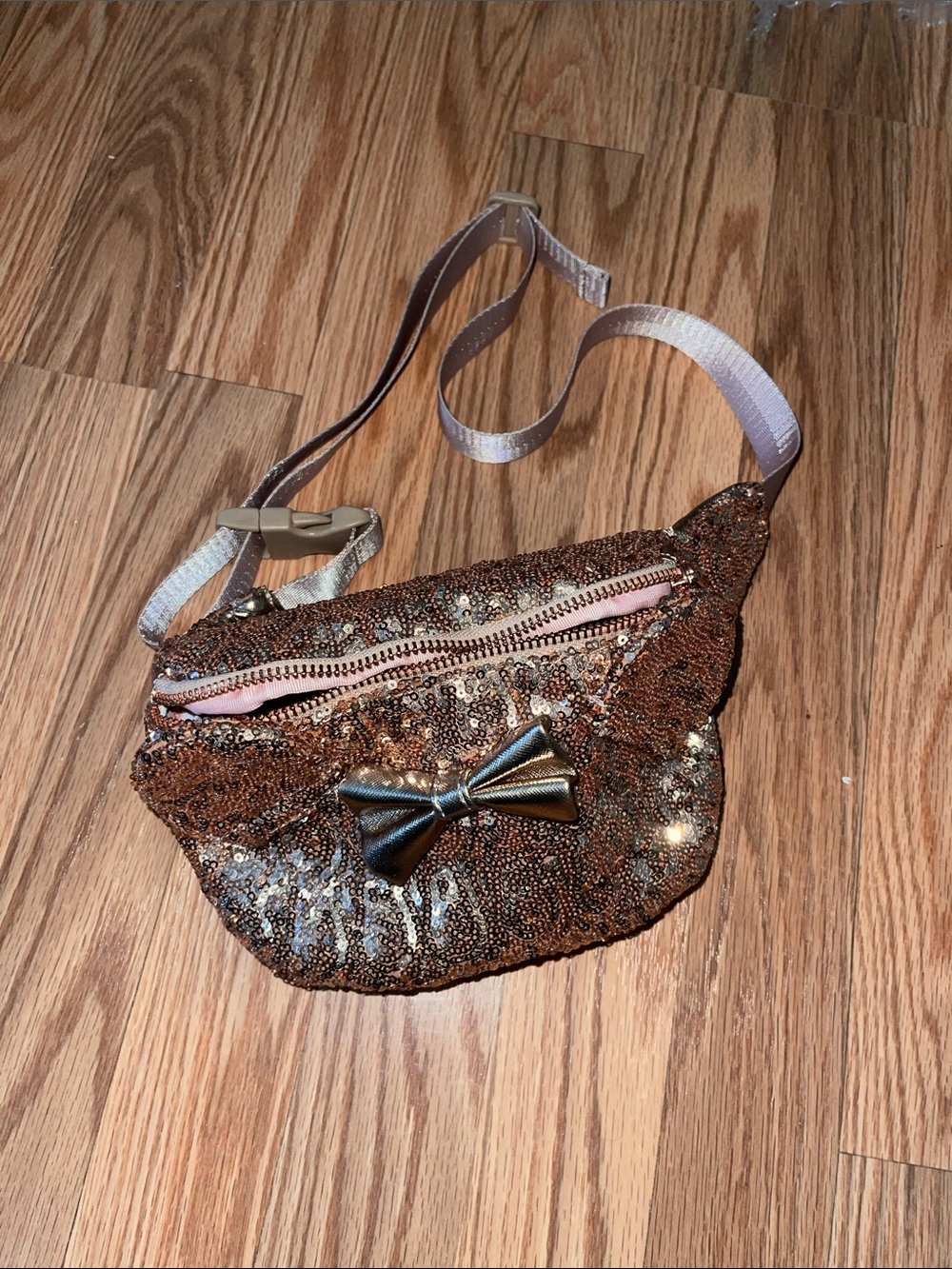 Loungefly Rose Gold Fanny Pack